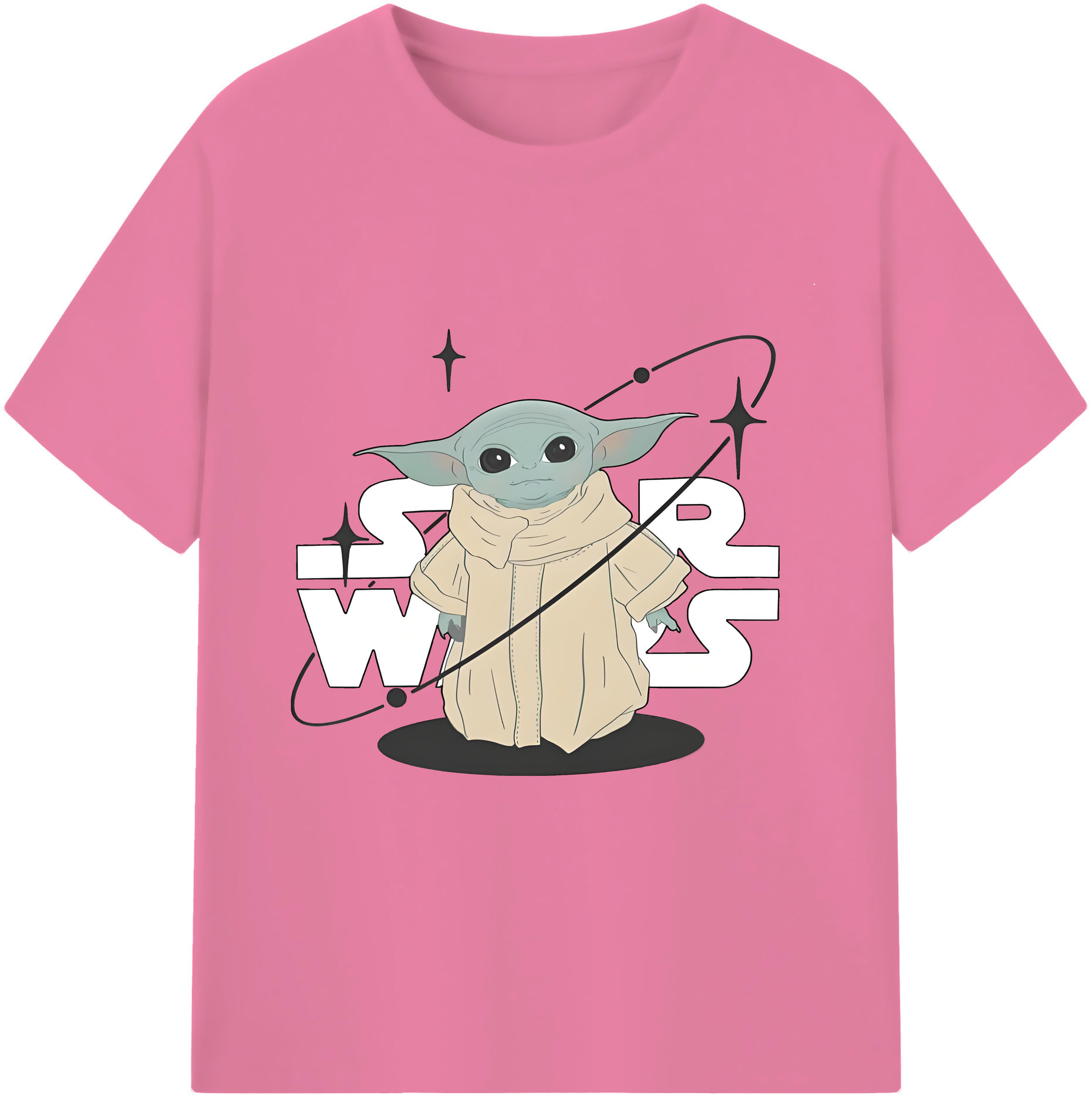 （画像用） スター・ウォーズ Star Wars 綿100％半袖Tシャツ（フロントプリント）